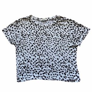 Cotton on leopard shirt